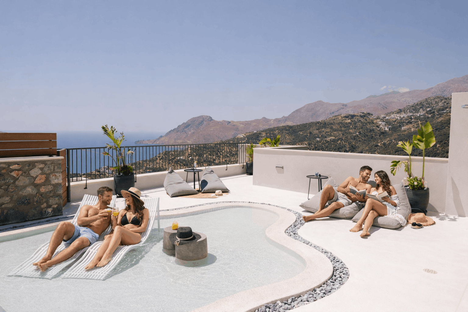 
Two Couples Offer Mirthea Suites Mirthios Myrthios Plakias Crete